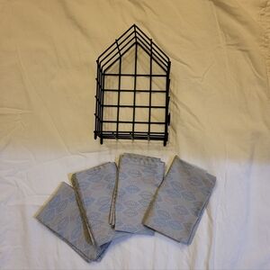 Norwex leaf napkins and house towel holder